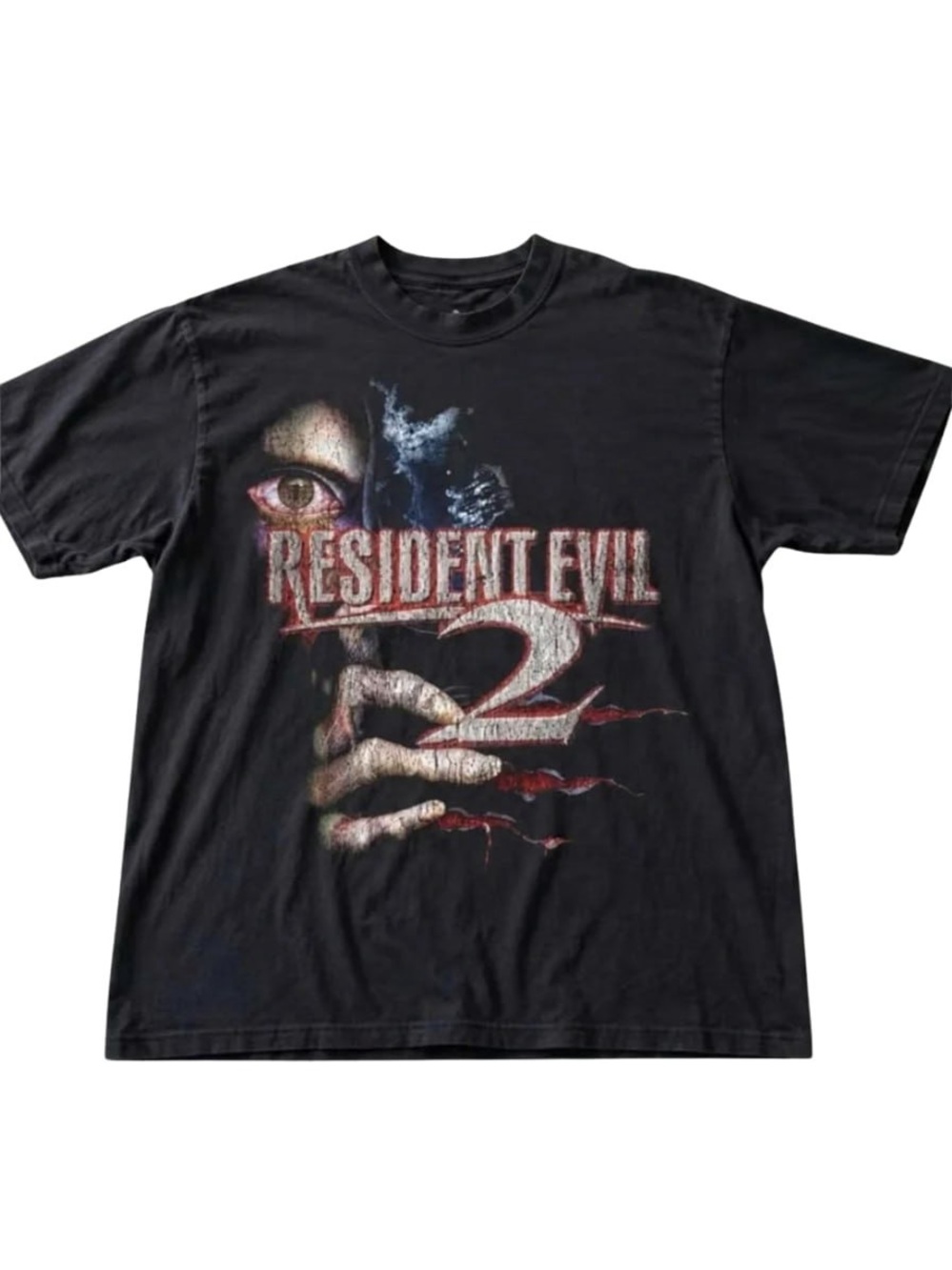 Black Resident Evil 2 Graphic Tee